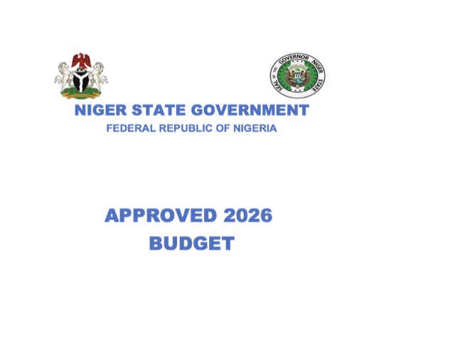 First page of Niger State Approved 2026 Budget — Detailed Estimates