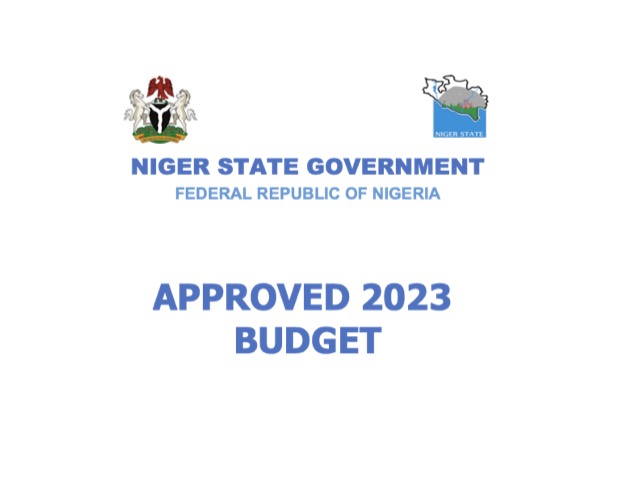 First page of Niger State 2023 Approved Budget