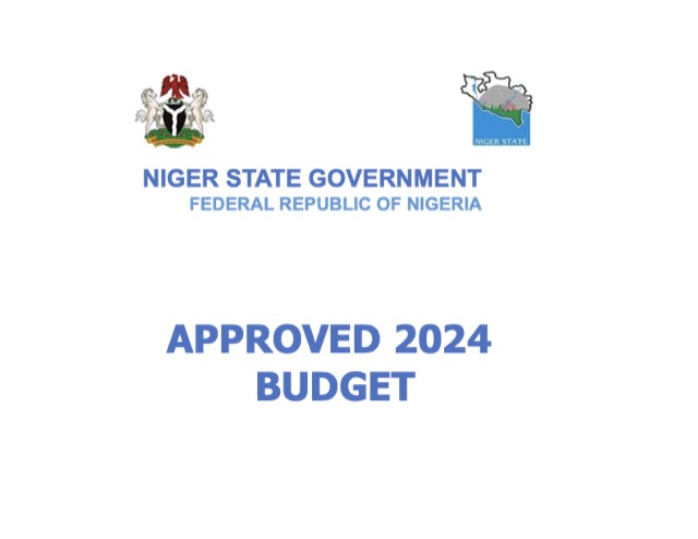First page of Niger State 2024 Approved Budget