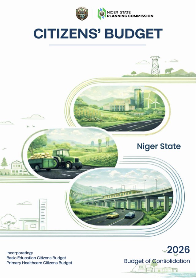 First page of Niger State 2026 Citizens Budget